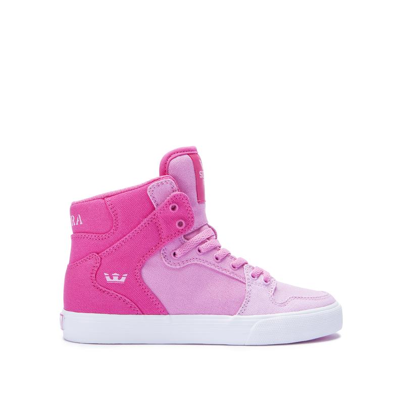 Zapatillas Altas Supra Argentina Niños - VAIDER Rosas (VFNHP-3519)